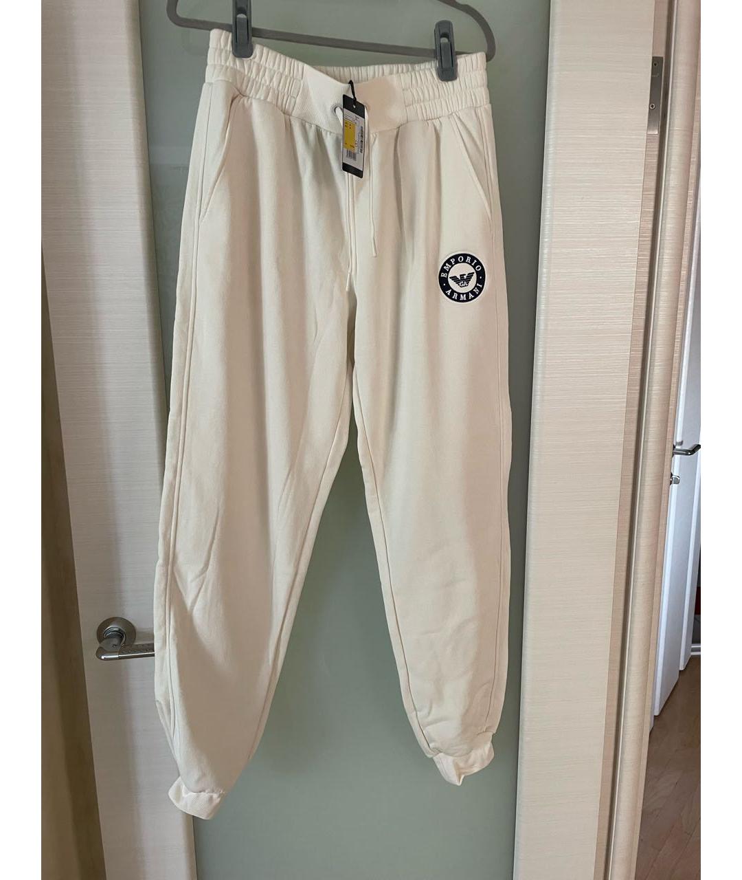 EMPORIO ARMANI Белый хлопковый спортивные костюмы, фото 2