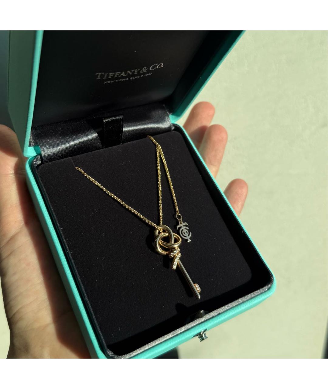 TIFFANY&CO Золотое колье из розового золота, фото 2