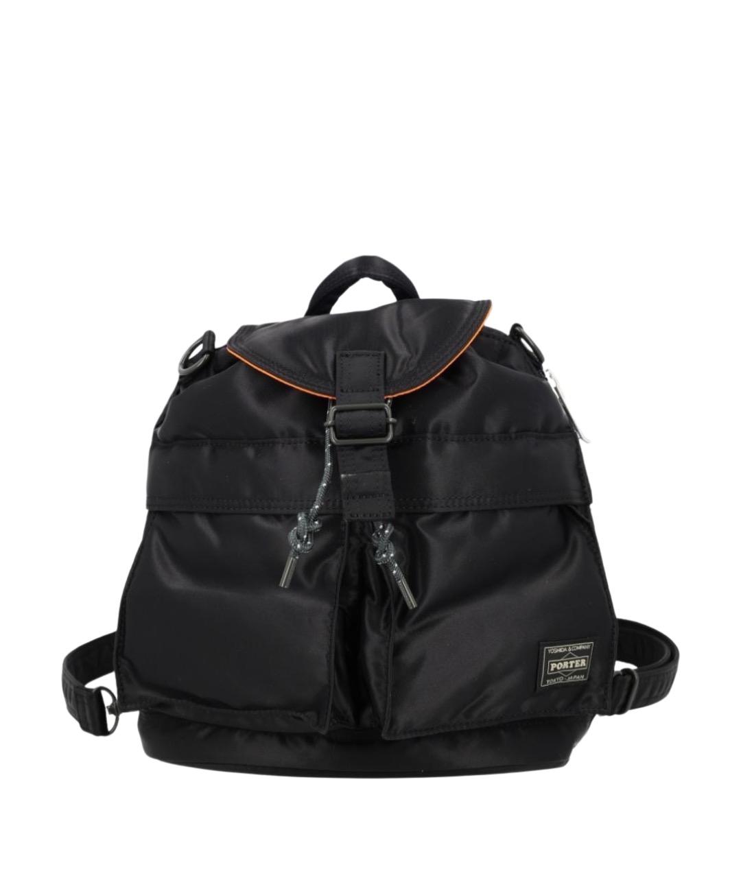 PORTER-YOSHIDA & CO. Черный синтетический рюкзак, фото 1