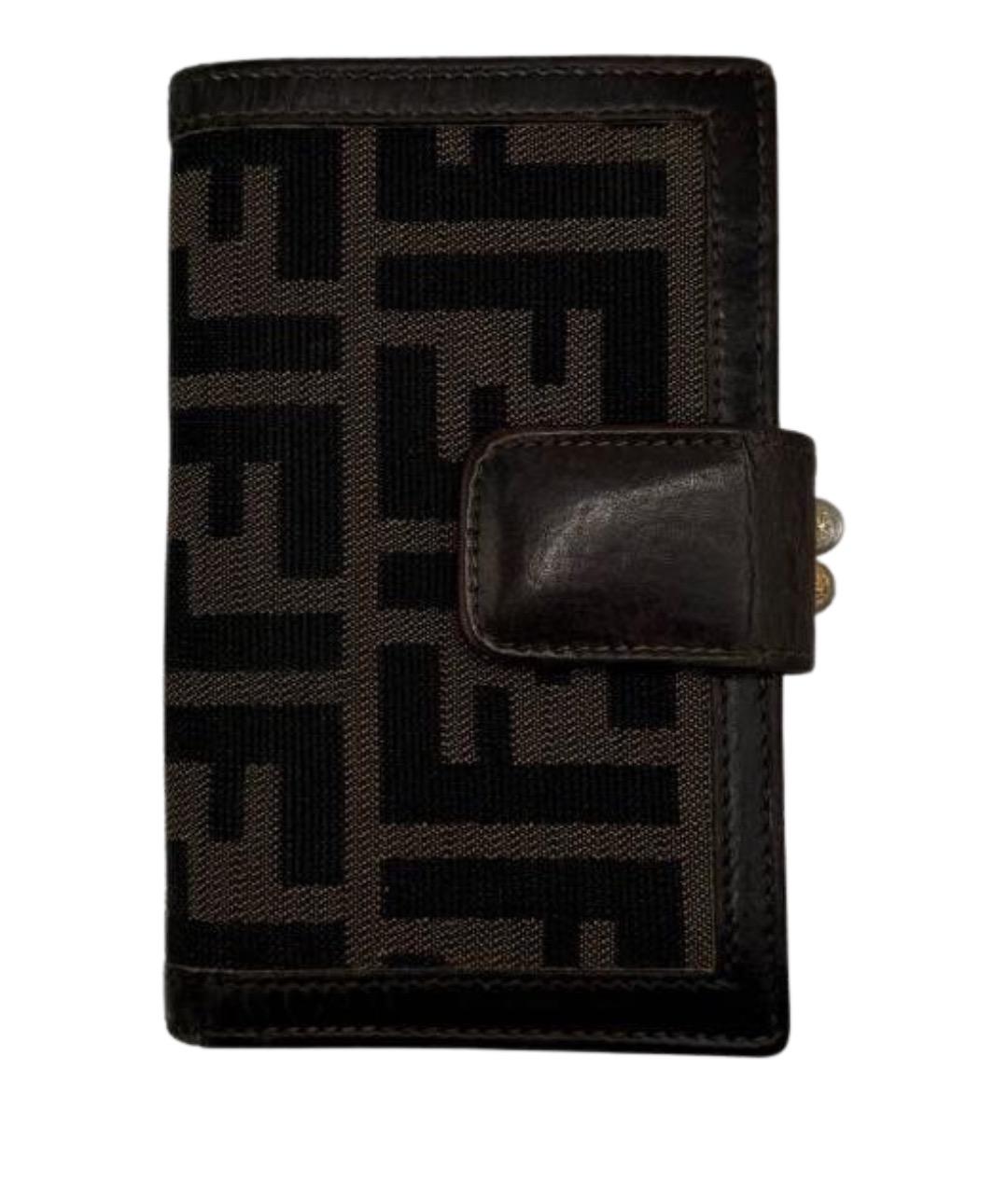 FENDI Коричневый кошелек, фото 8