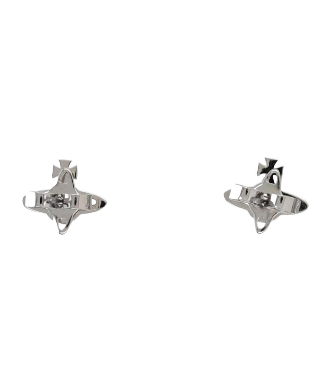 VIVIENNE WESTWOOD Серебряные металлические серьги, фото 1