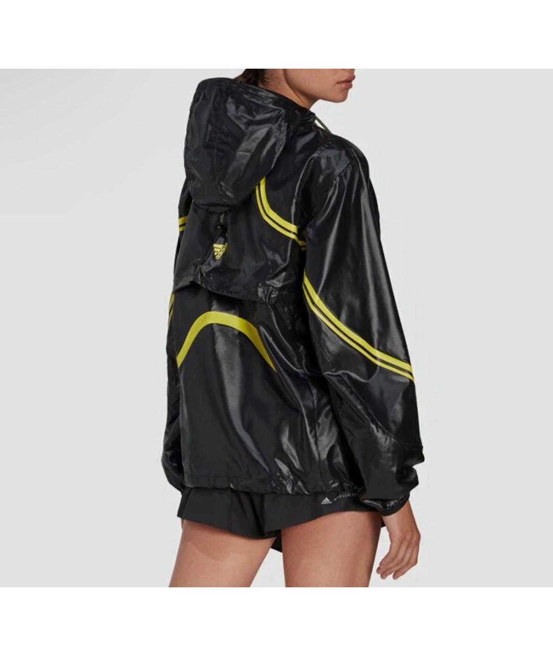ADIDAS BY STELLA MCCARTNEY Черная полиэстеровая куртка, фото 8