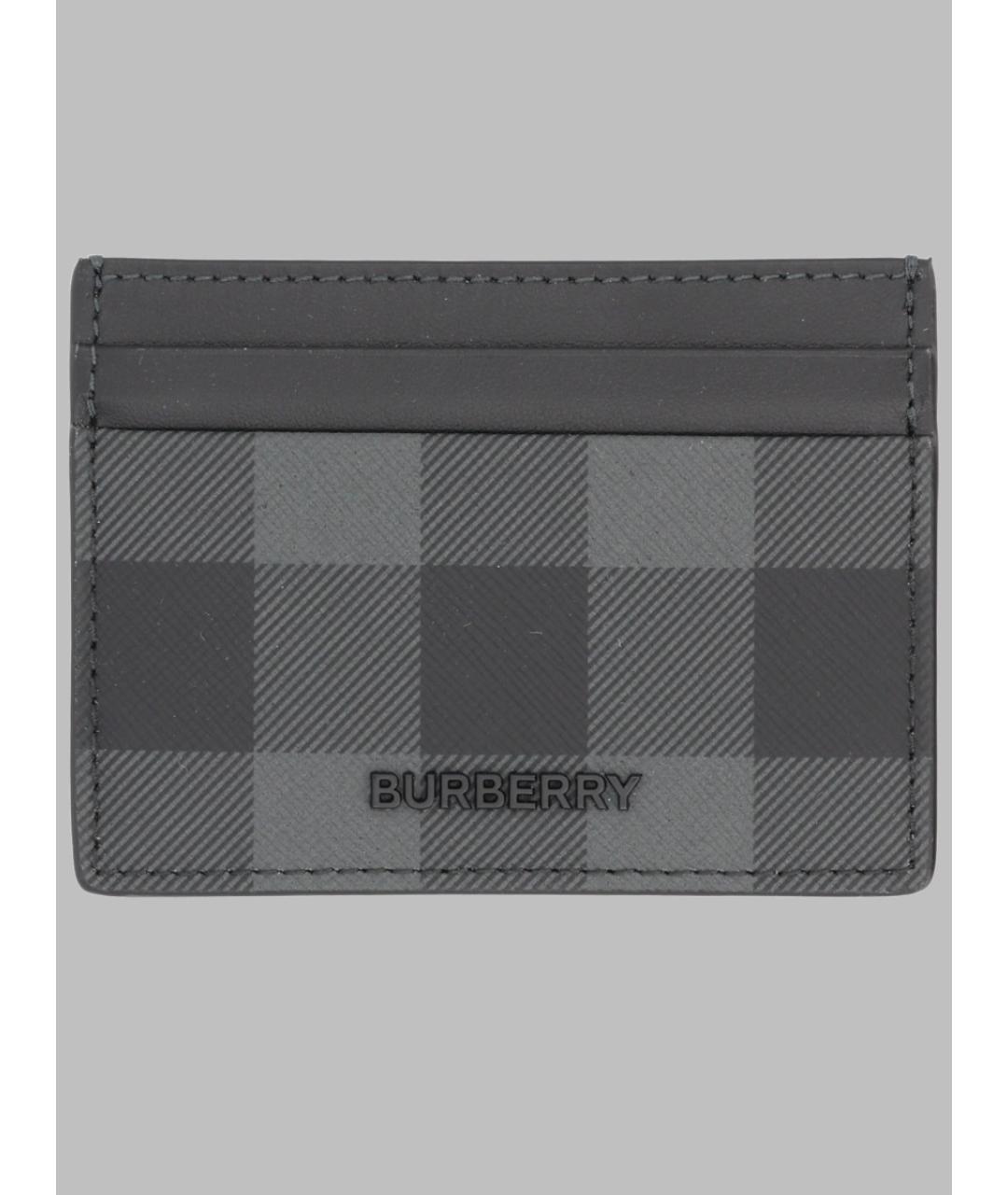 BURBERRY Серый кардхолдер, фото 3