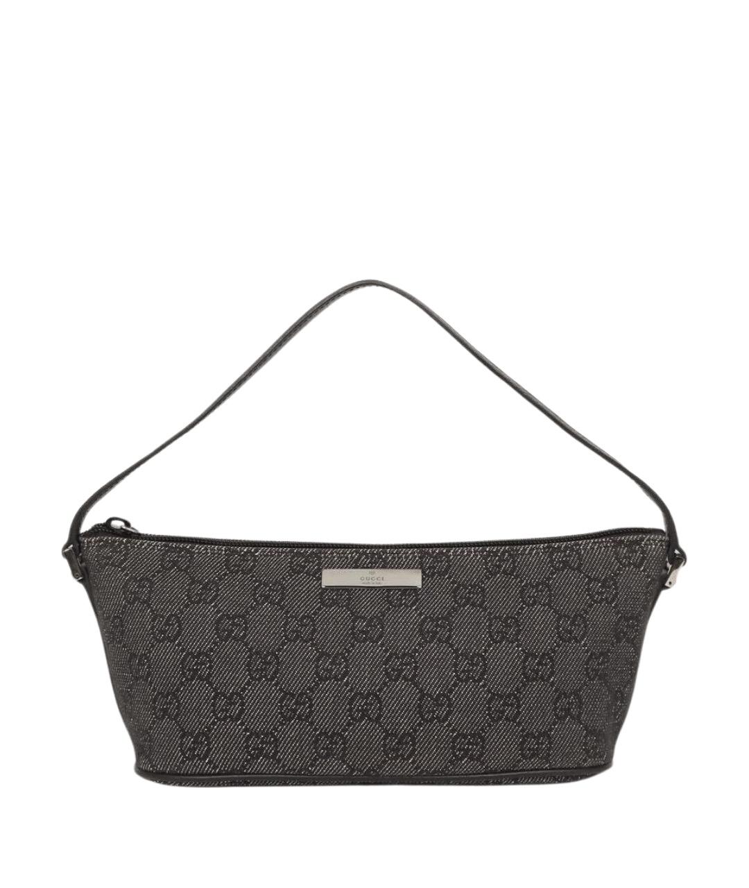 GUCCI Черная сумка с короткими ручками, фото 1