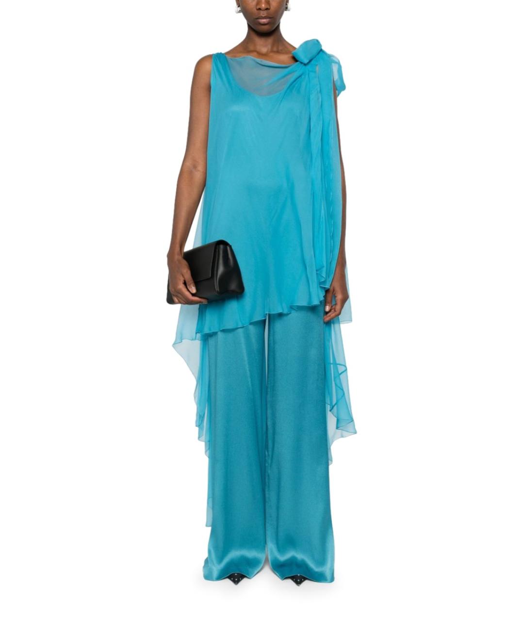 ALBERTA FERRETTI Синий комбинезон, фото 2