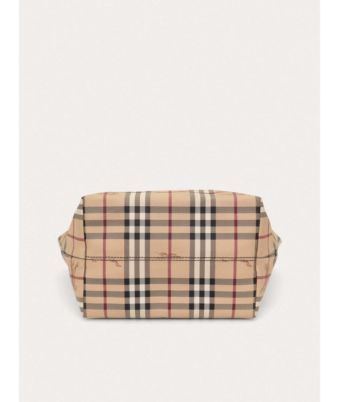 BURBERRY Бежевая сумка тоут, фото 5