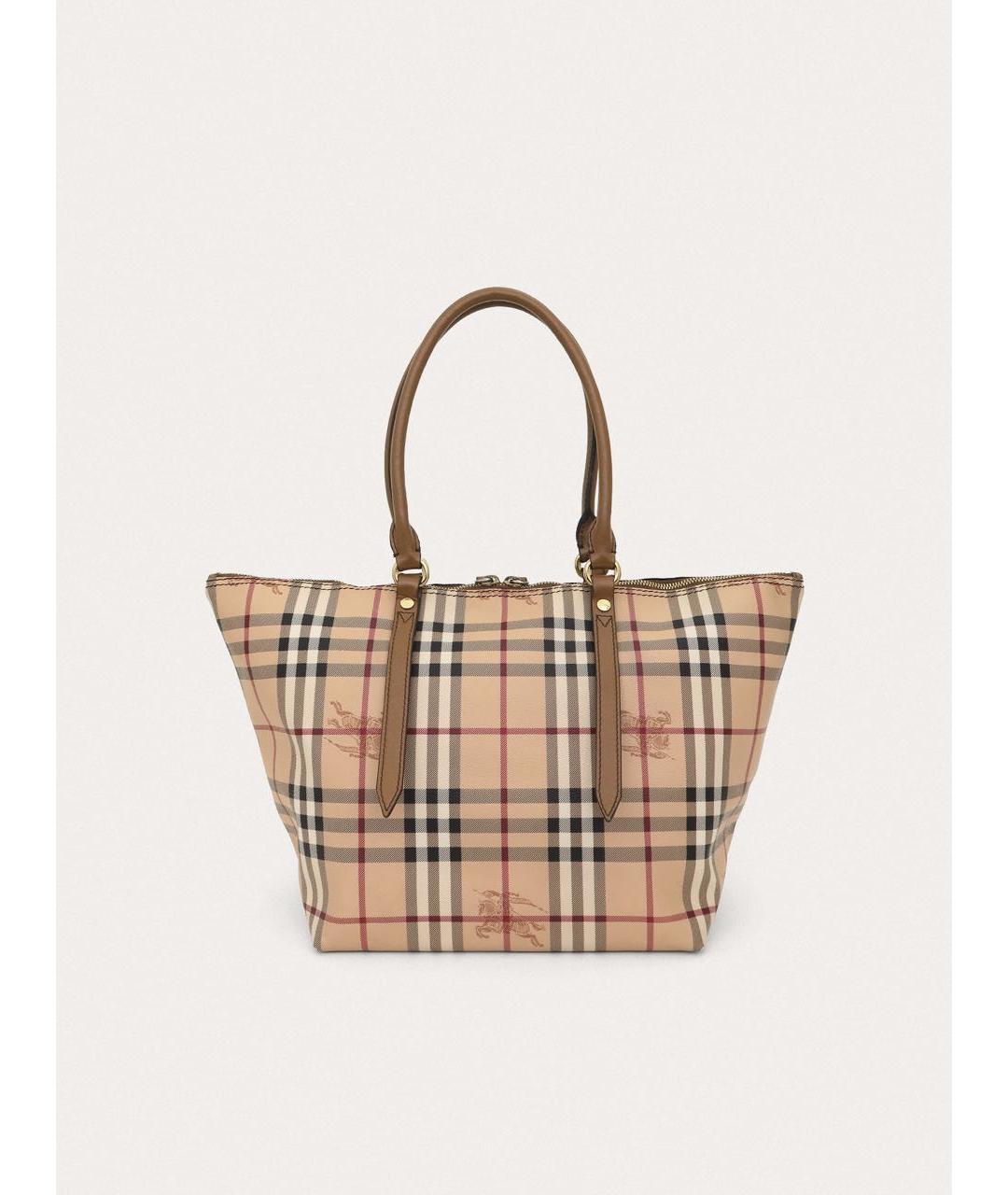 BURBERRY Бежевая сумка тоут, фото 3