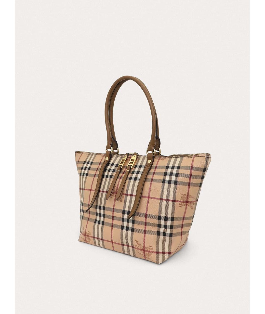 BURBERRY Бежевая сумка тоут, фото 2