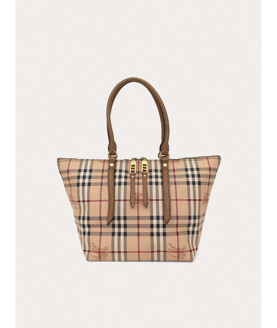 BURBERRY Бежевая сумка тоут, фото 9