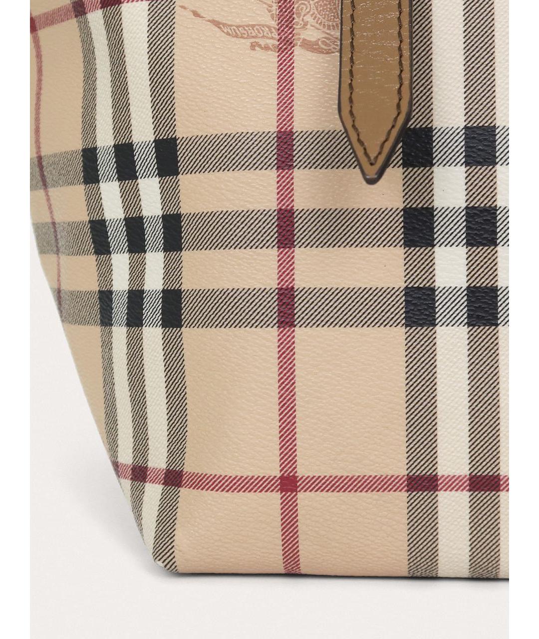 BURBERRY Бежевая сумка тоут, фото 7