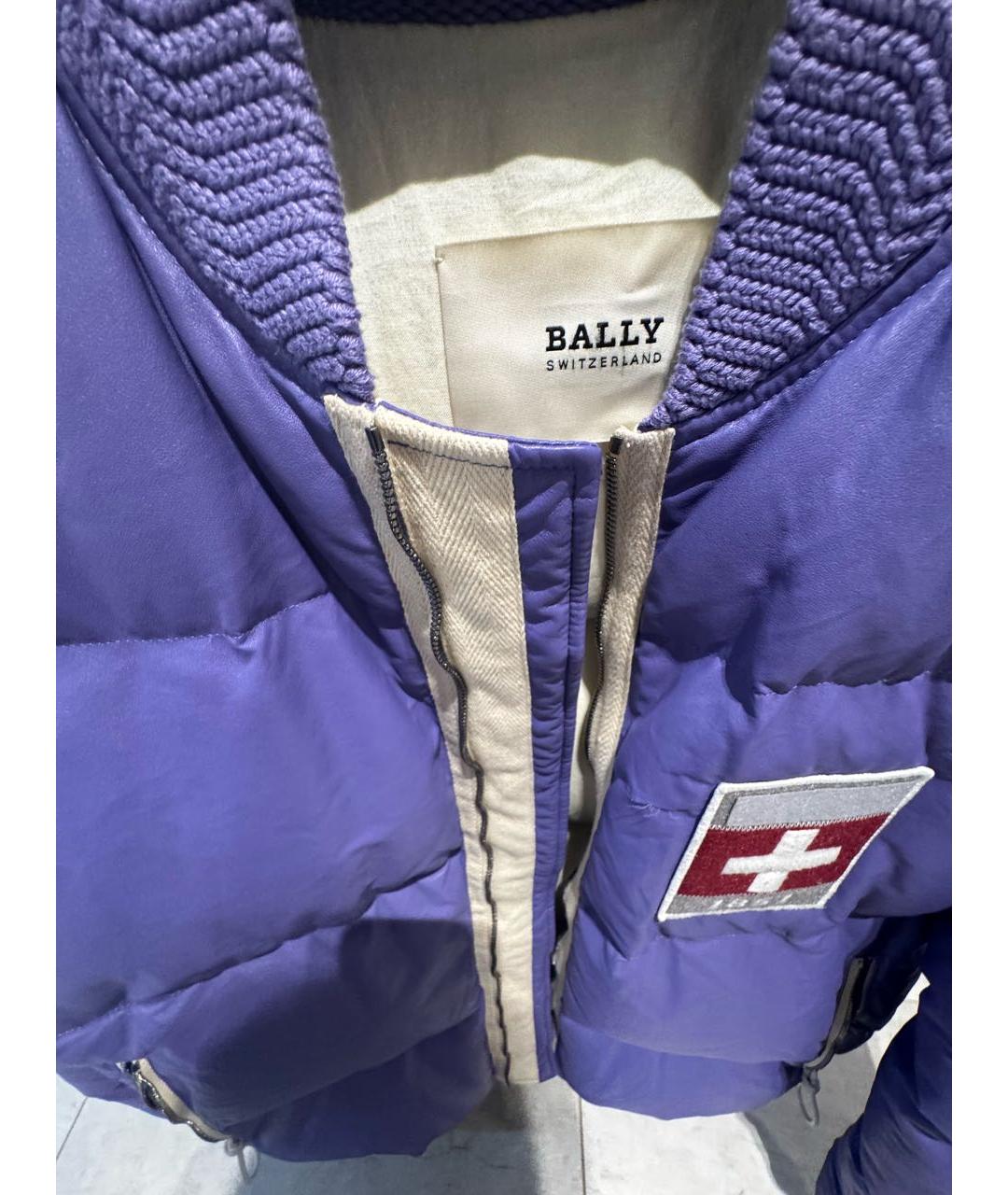 BALLY Фиолетовая куртка, фото 4