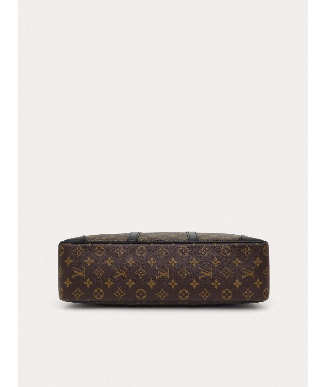 LOUIS VUITTON Коричневый портфель, фото 4