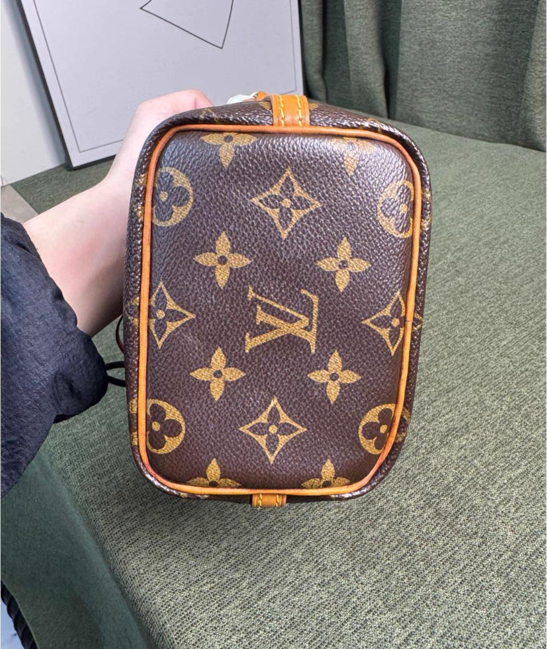 LOUIS VUITTON Коричневая сумка через плечо, фото 6