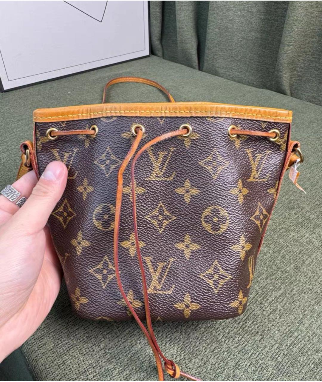 LOUIS VUITTON Коричневая сумка через плечо, фото 2