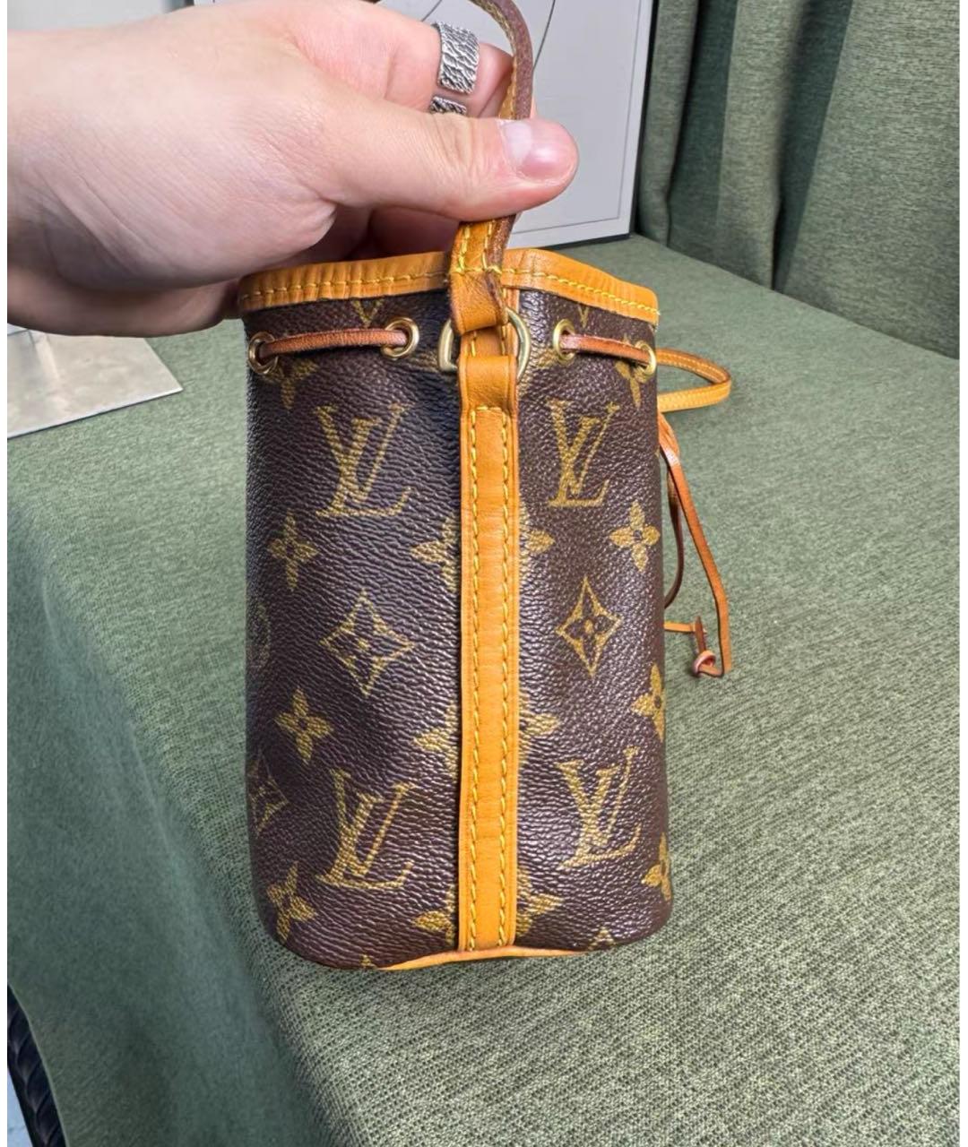 LOUIS VUITTON Коричневая сумка через плечо, фото 3