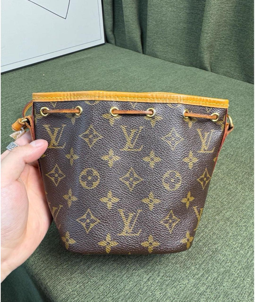 LOUIS VUITTON Коричневая сумка через плечо, фото 4