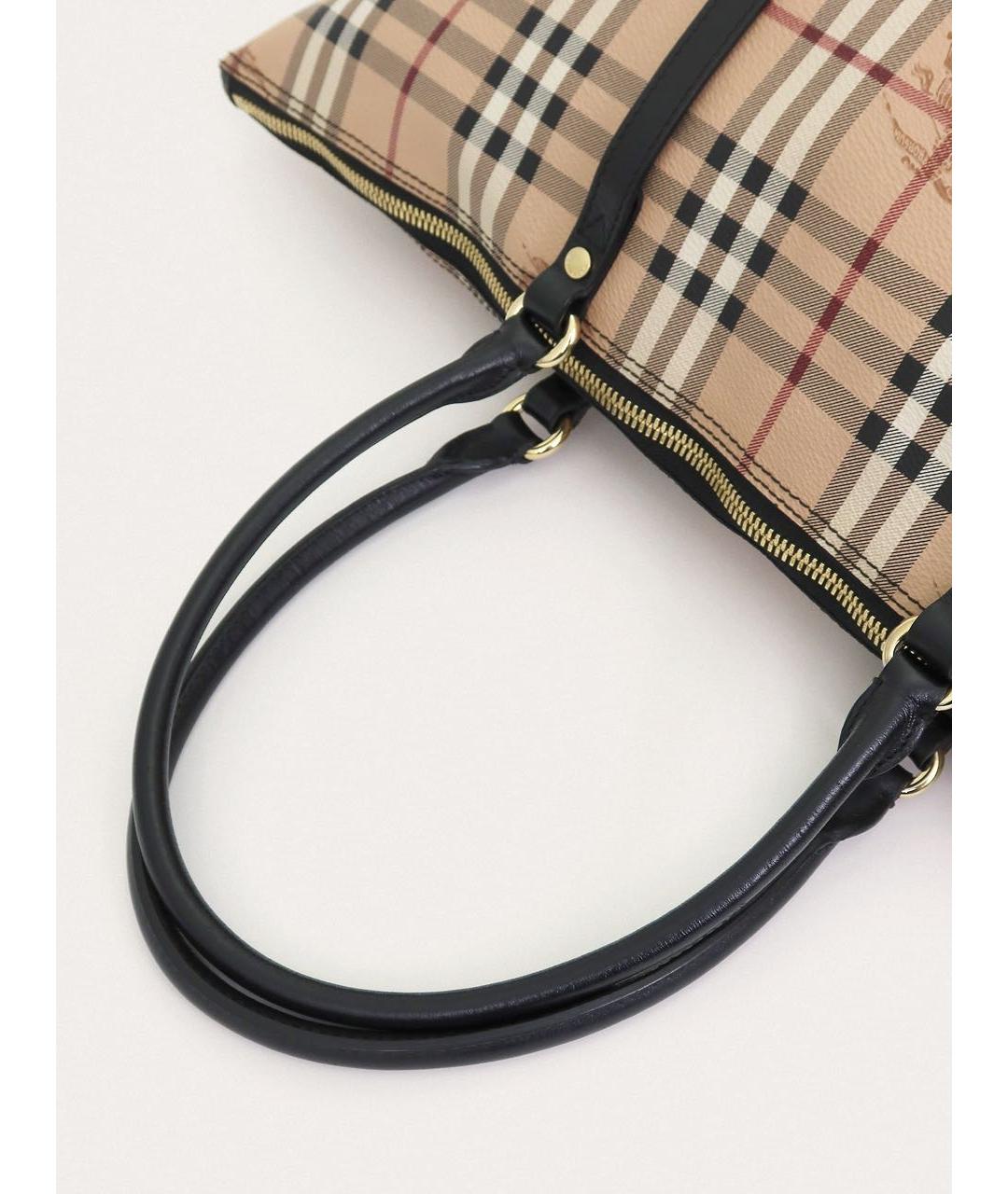 BURBERRY Бежевая сумка тоут, фото 5
