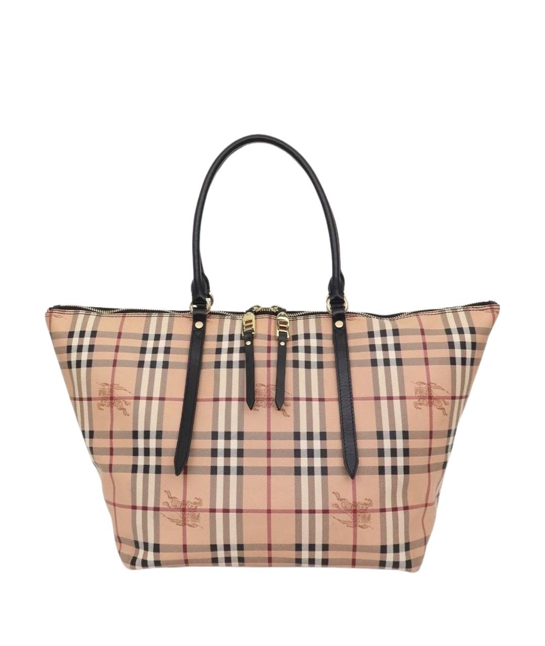 BURBERRY Бежевая сумка тоут, фото 1