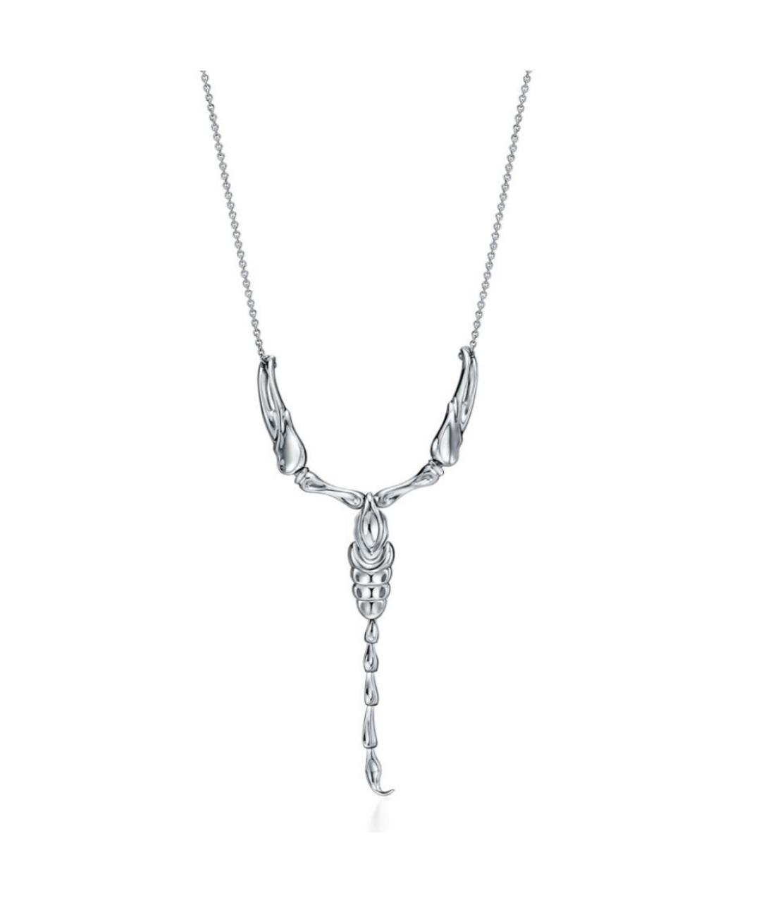 TIFFANY&CO Серебряное серебряное колье, фото 4