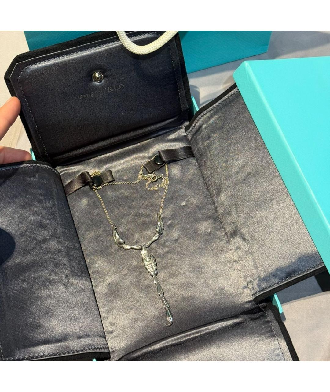 TIFFANY&CO Серебряное серебряное колье, фото 5