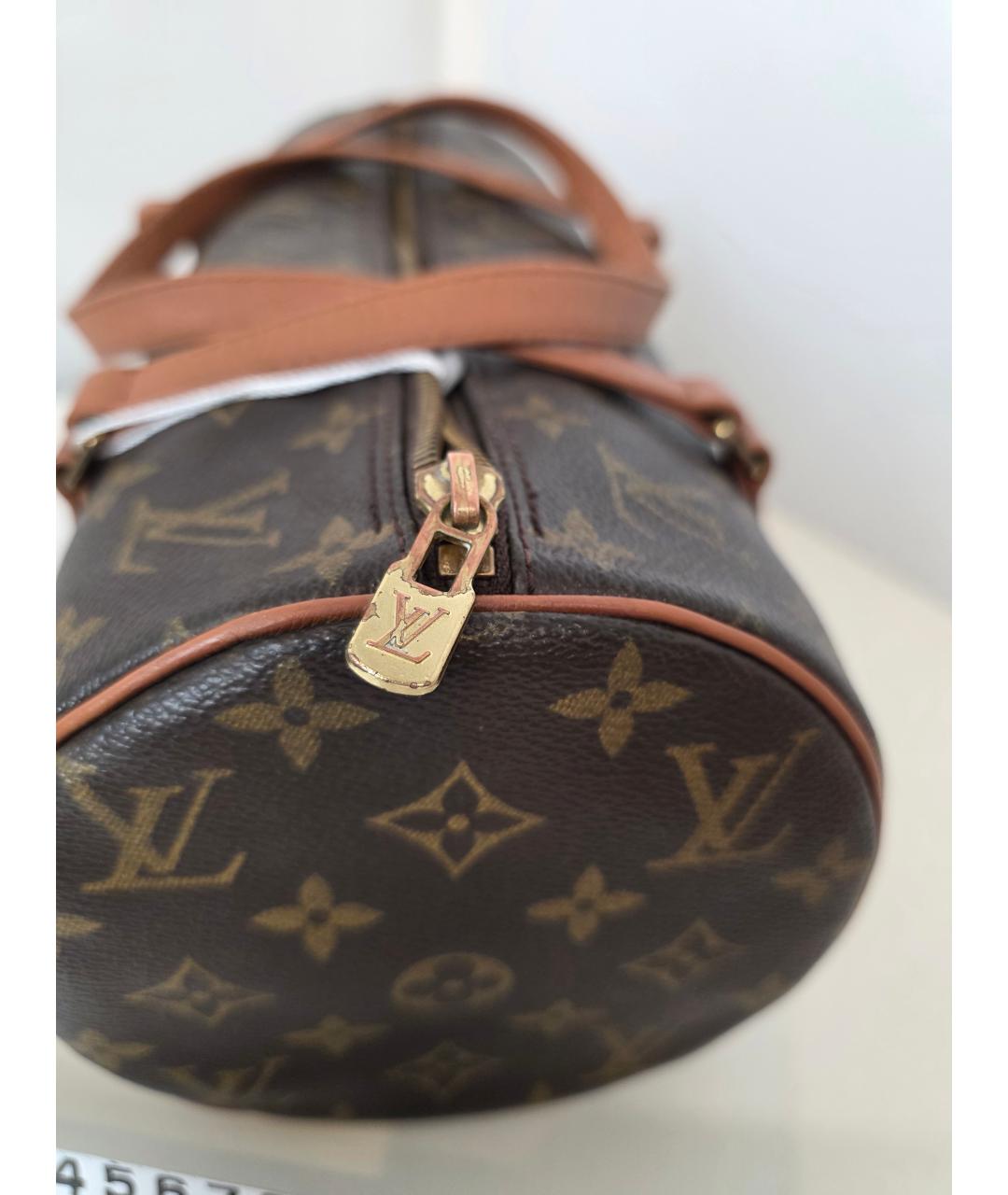 LOUIS VUITTON Коричневая сумка через плечо, фото 4