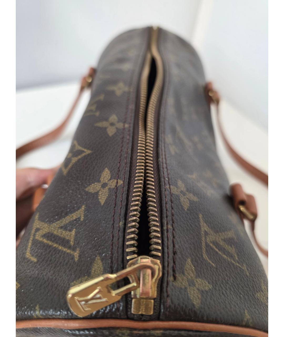 LOUIS VUITTON Коричневая сумка через плечо, фото 9