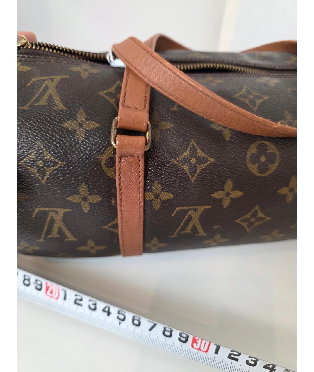 LOUIS VUITTON Коричневая сумка через плечо, фото 5