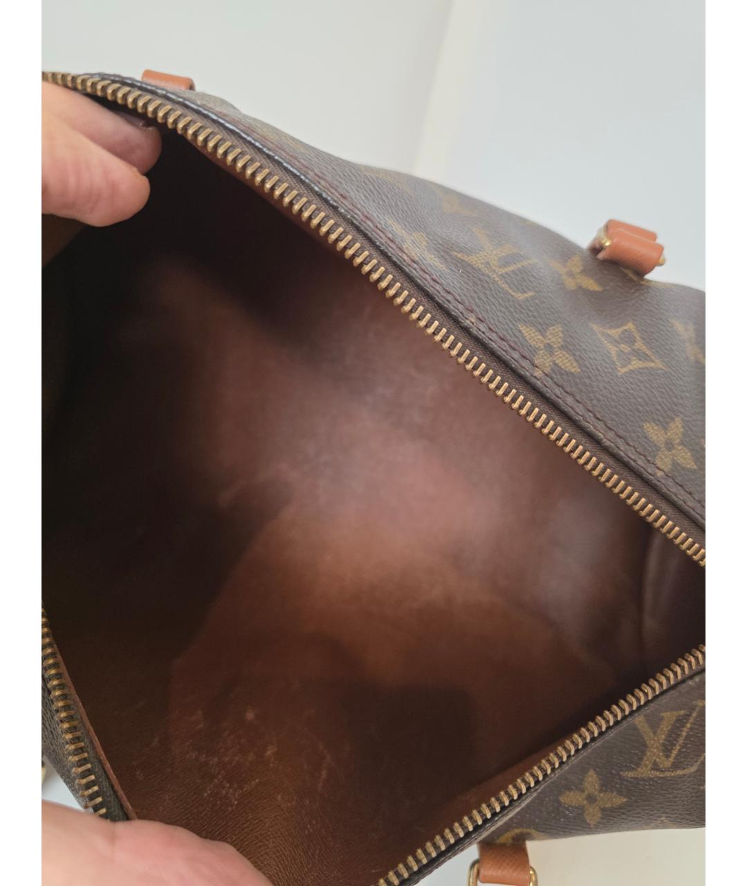 LOUIS VUITTON Коричневая сумка через плечо, фото 6