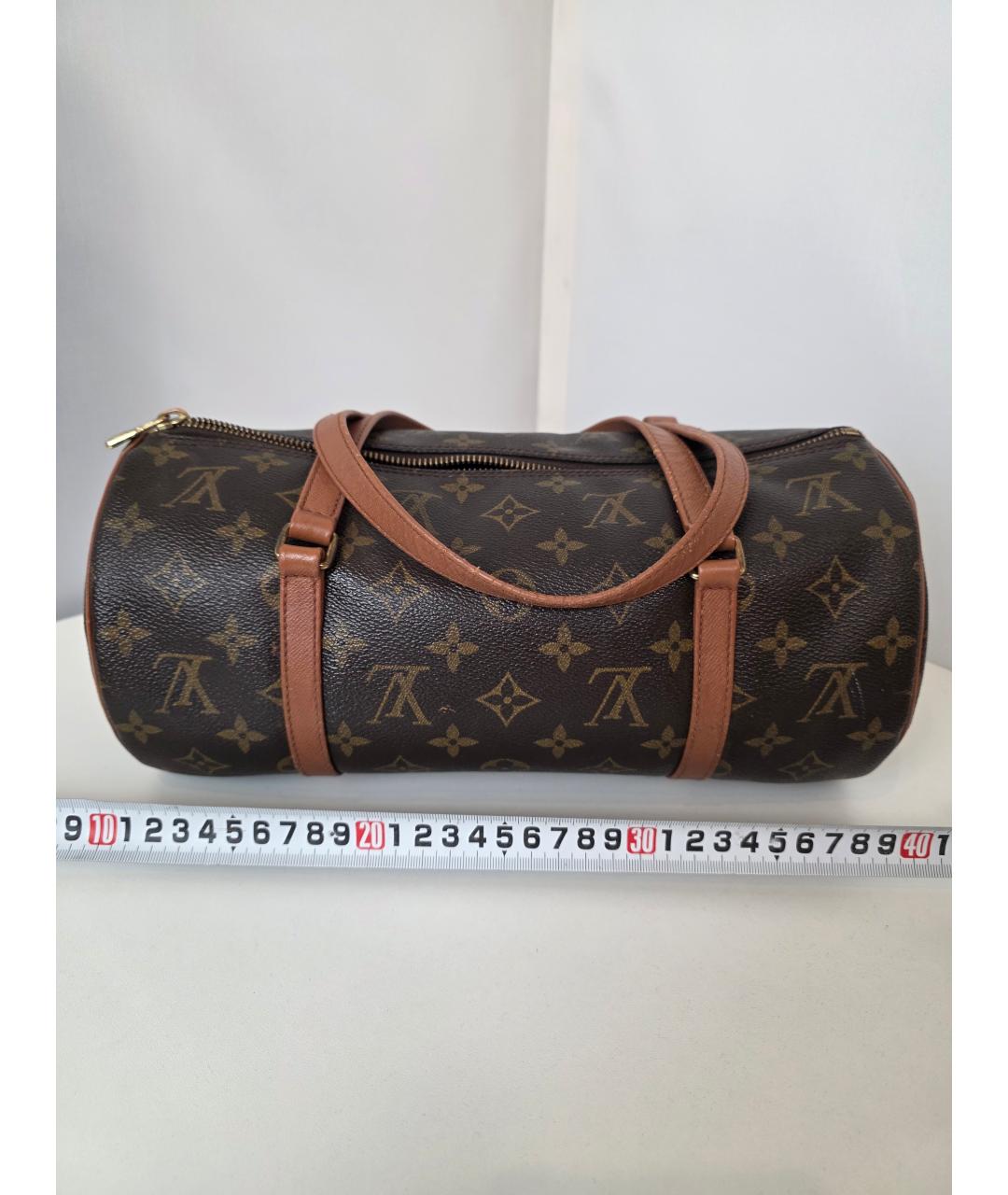 LOUIS VUITTON Коричневая сумка через плечо, фото 10