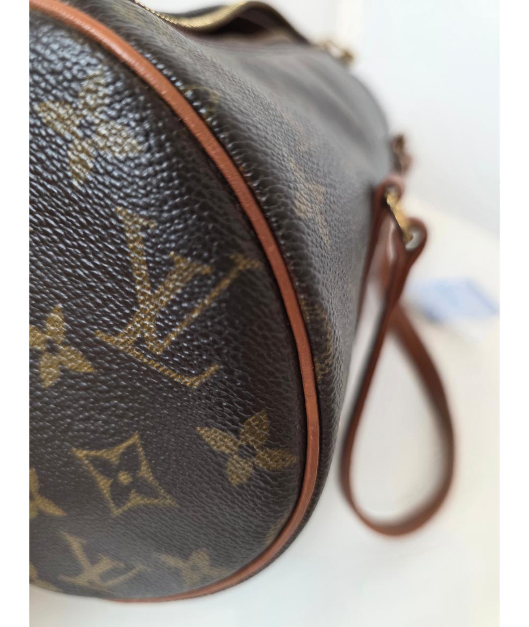 LOUIS VUITTON Коричневая сумка через плечо, фото 8