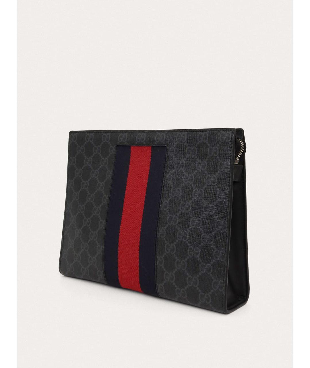 GUCCI Черная папка для документов, фото 2