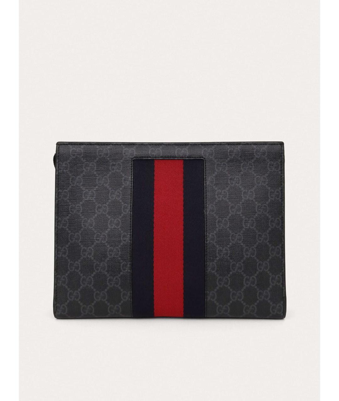 GUCCI Черная папка для документов, фото 3