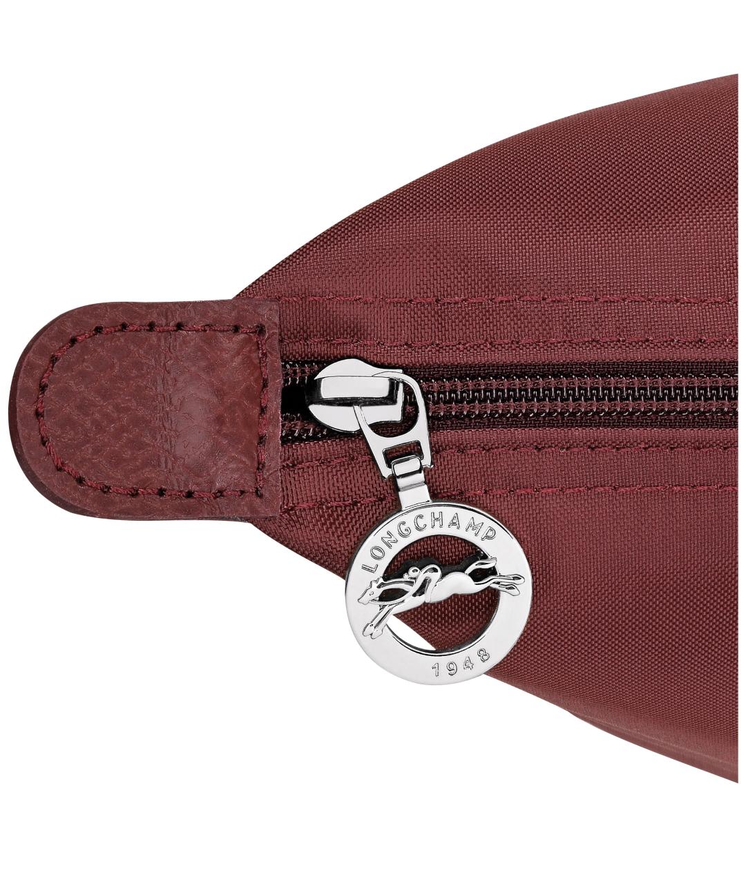 LONGCHAMP Бордовый тканевый рюкзак, фото 4