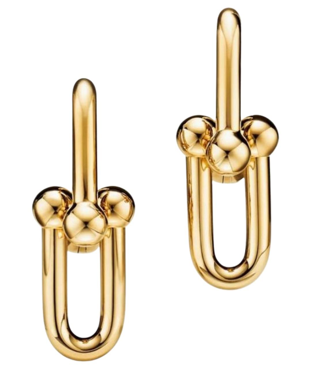 TIFFANY&CO Золотые серьги из желтого золота, фото 1