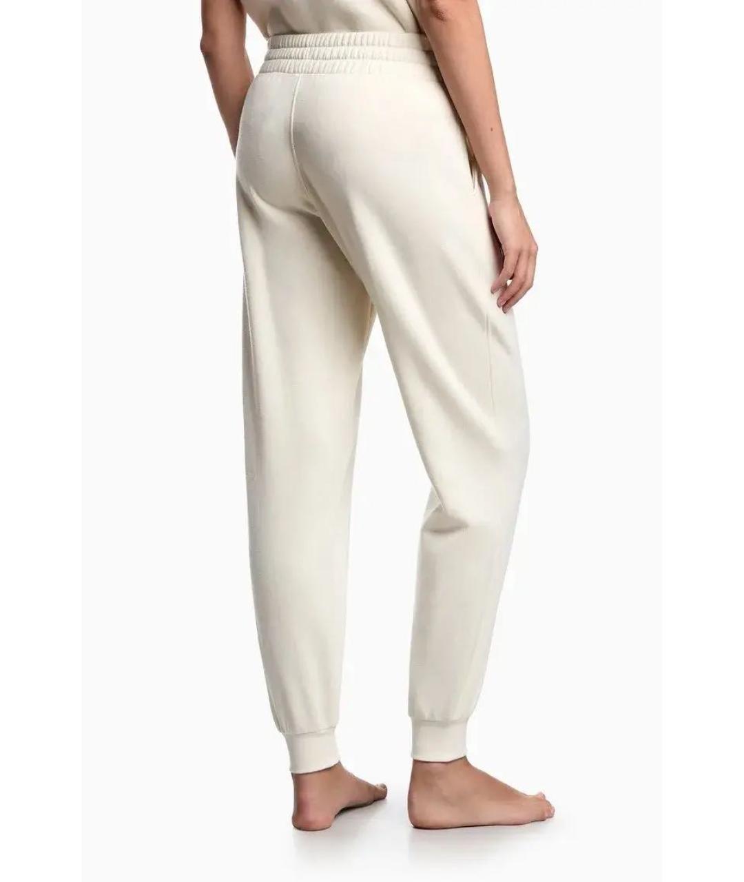 EMPORIO ARMANI Белый хлопковый костюм с брюками, фото 7