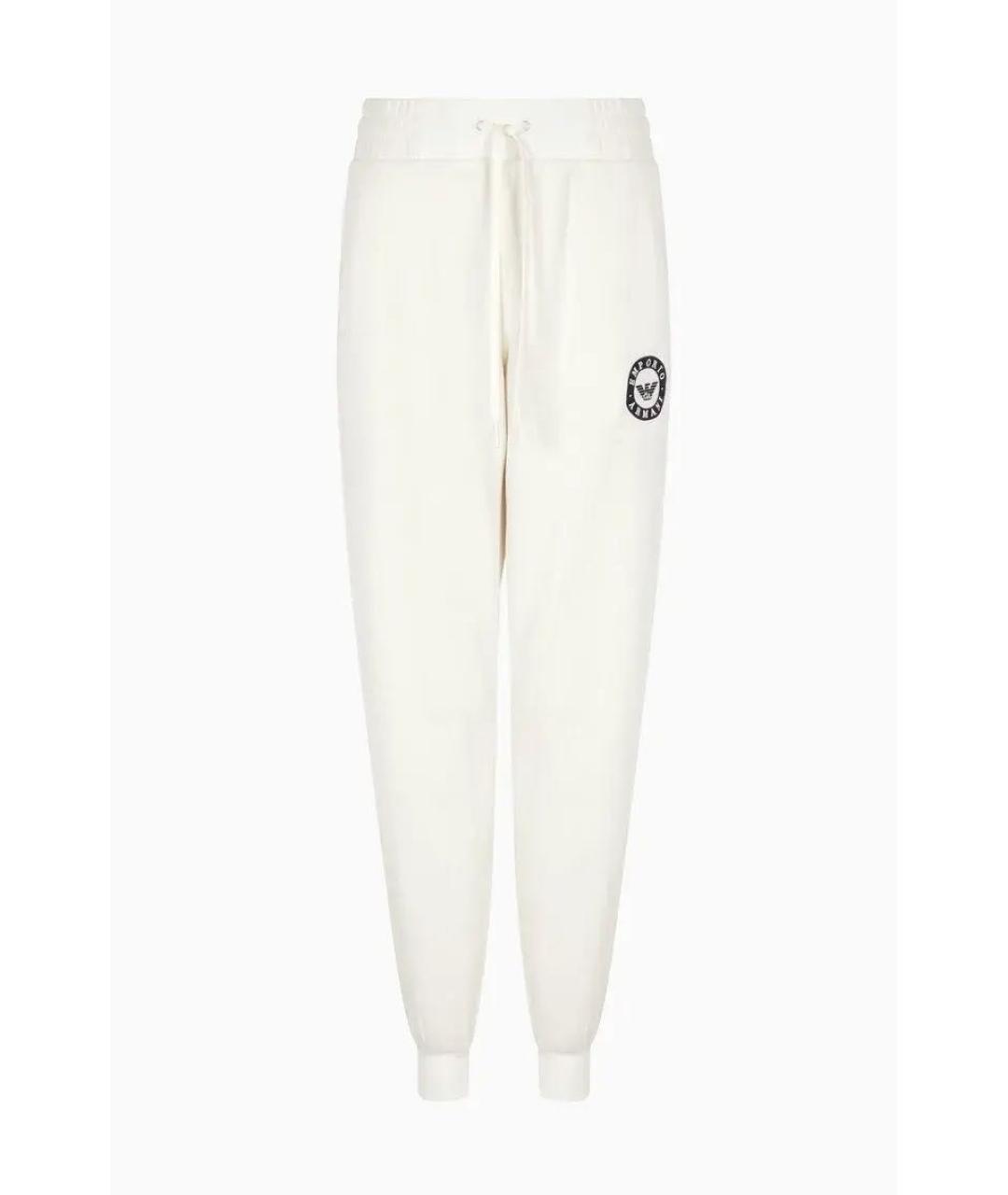 EMPORIO ARMANI Белый хлопковый костюм с брюками, фото 6