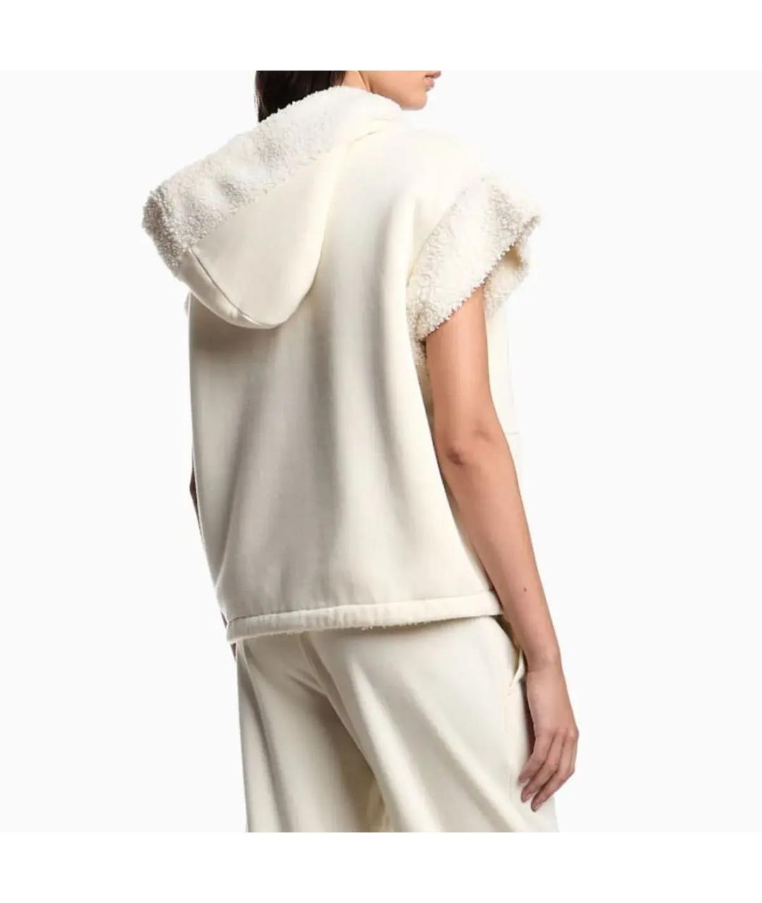 EMPORIO ARMANI Белый хлопковый костюм с брюками, фото 2