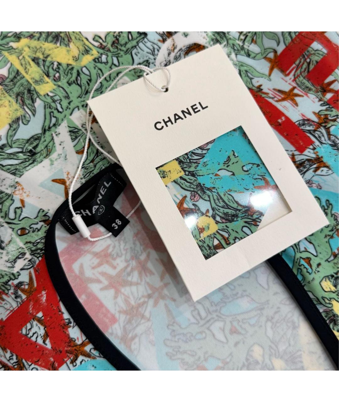 CHANEL Мульти купальник, фото 3