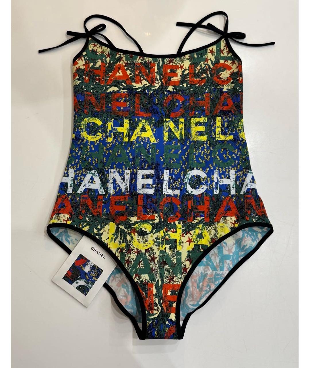 CHANEL Мульти купальник, фото 5