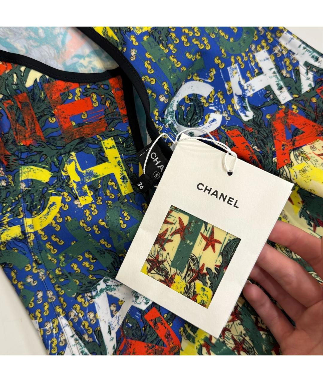 CHANEL Мульти купальник, фото 2