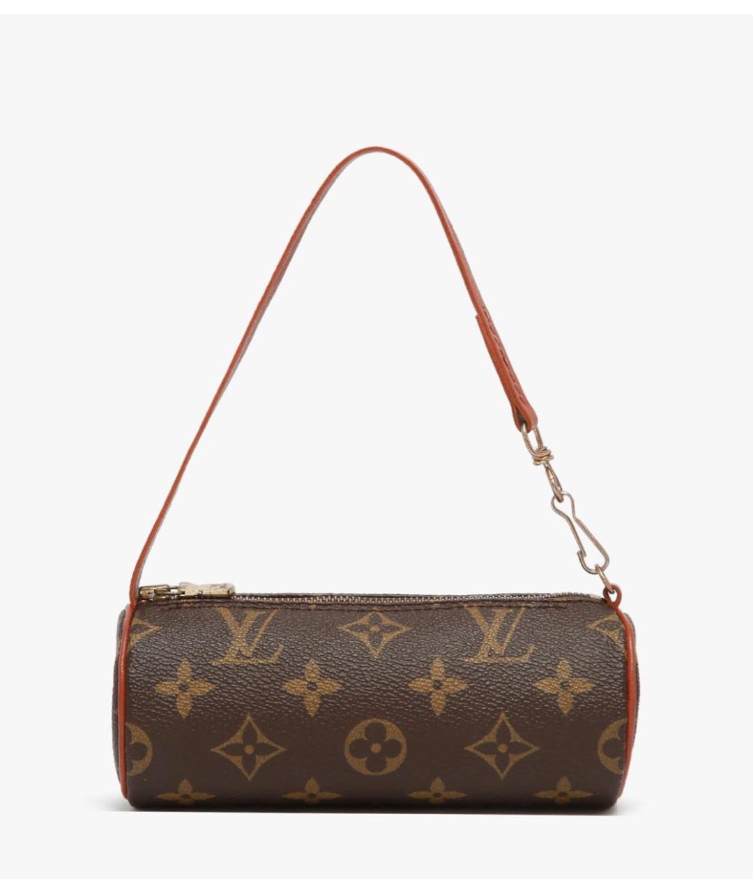 LOUIS VUITTON Коричневая сумка с короткими ручками, фото 8