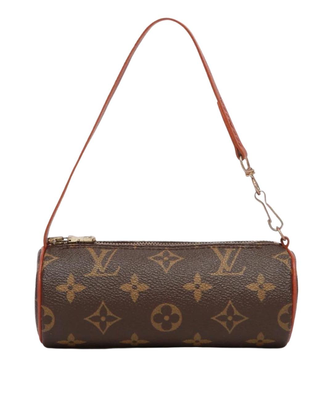 LOUIS VUITTON Коричневая сумка с короткими ручками, фото 1