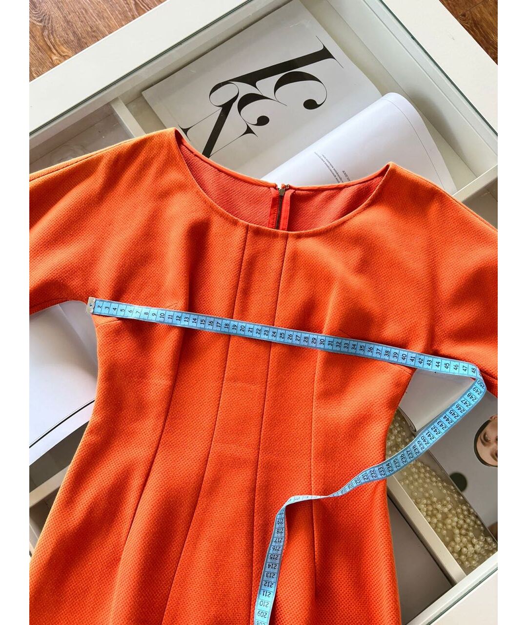DOLCE&GABBANA Оранжевое повседневное платье, фото 4