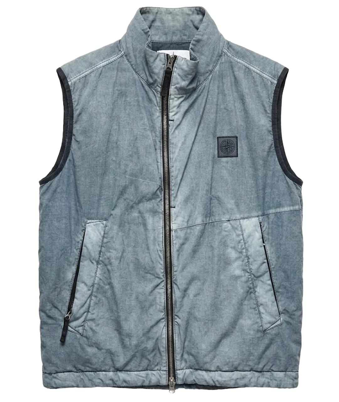 STONE ISLAND Антрацитовый жилет, фото 1
