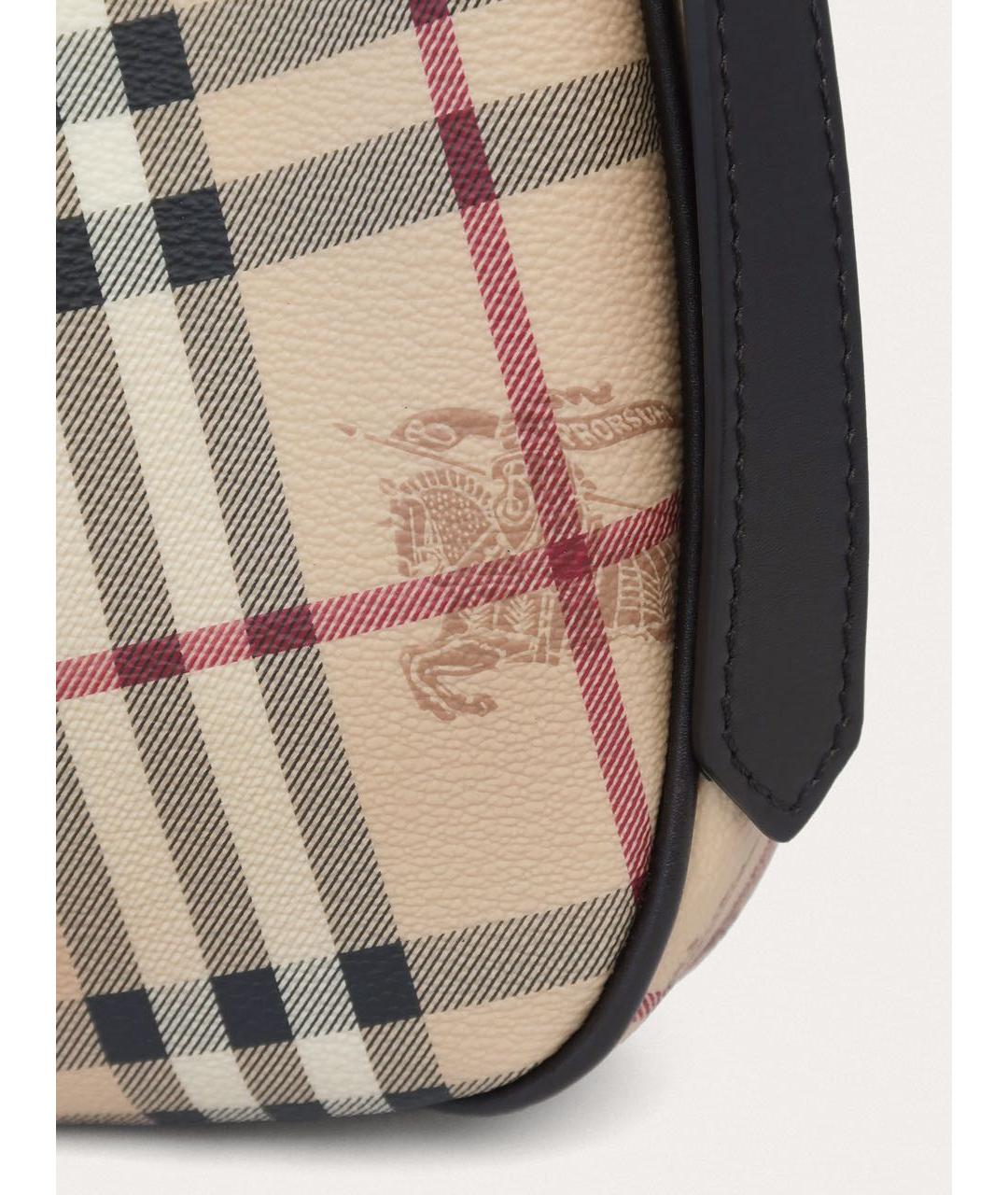 BURBERRY Бежевая сумка с короткими ручками, фото 6