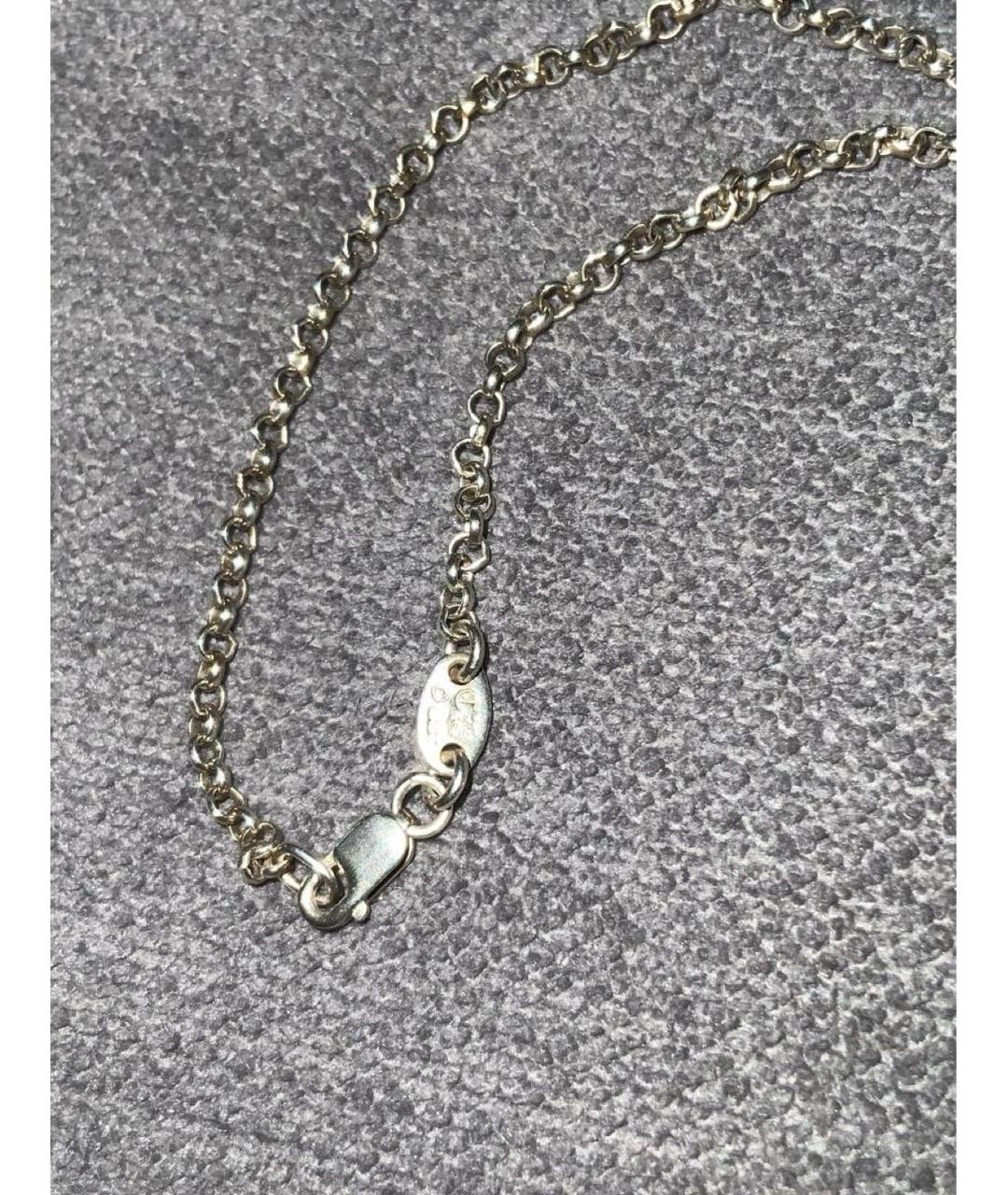 CHROME HEARTS Серебряное серебряное колье, фото 4