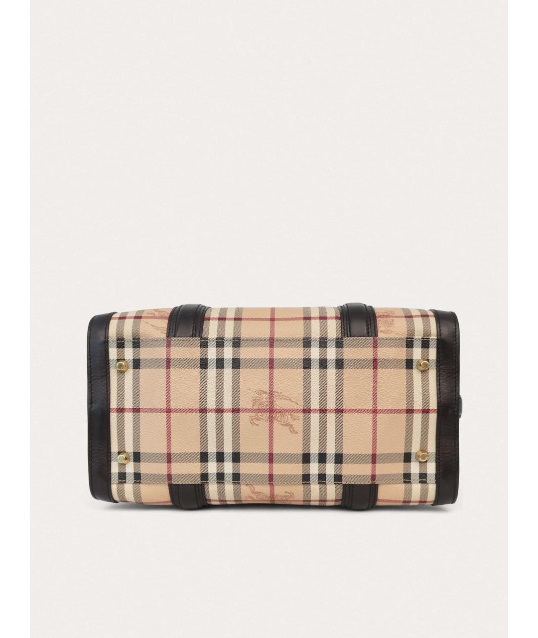 BURBERRY Бежевая сумка с короткими ручками, фото 4