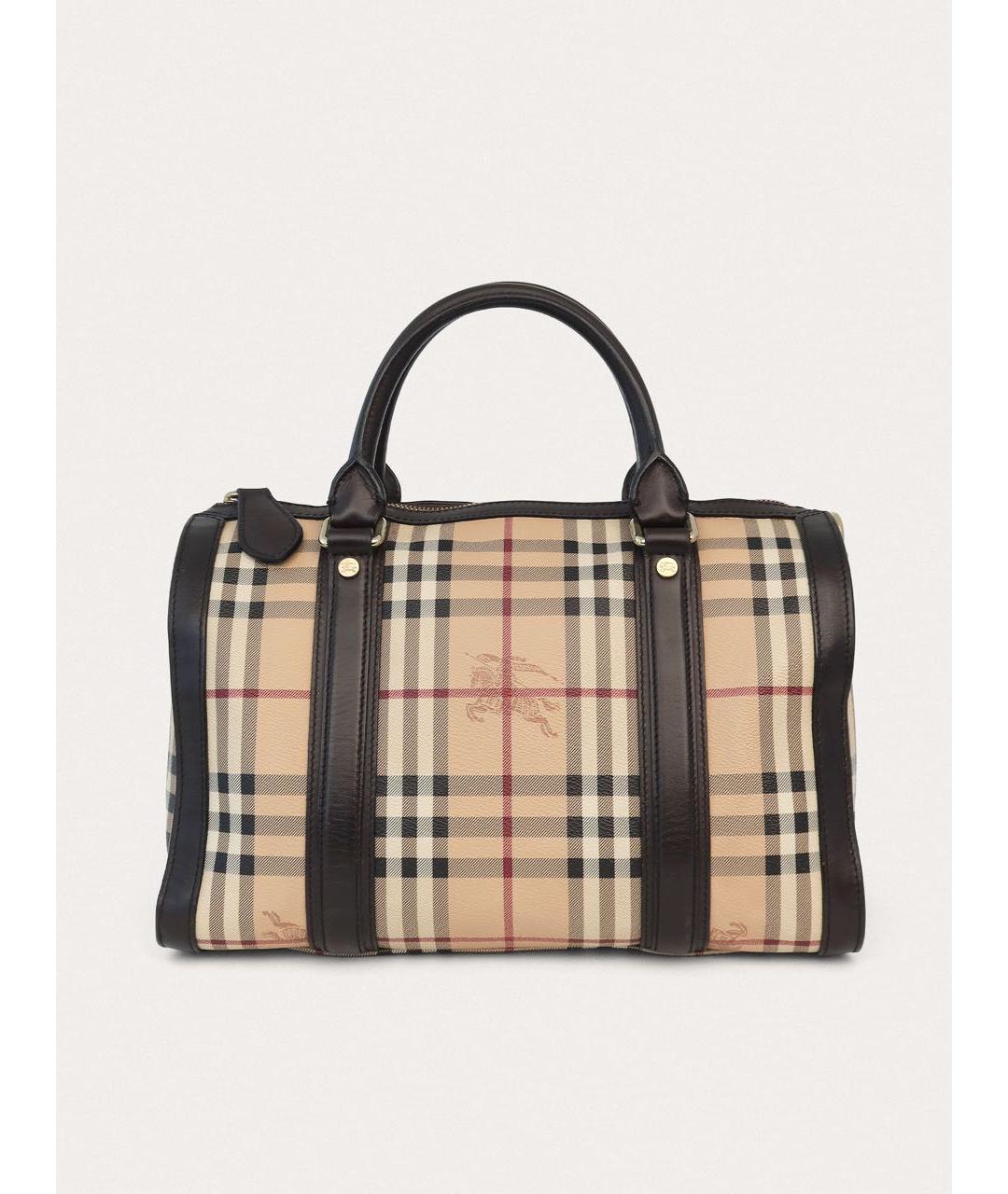 BURBERRY Бежевая сумка с короткими ручками, фото 9