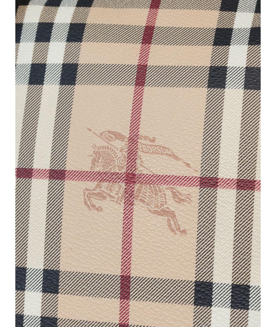 BURBERRY Бежевая сумка с короткими ручками, фото 8