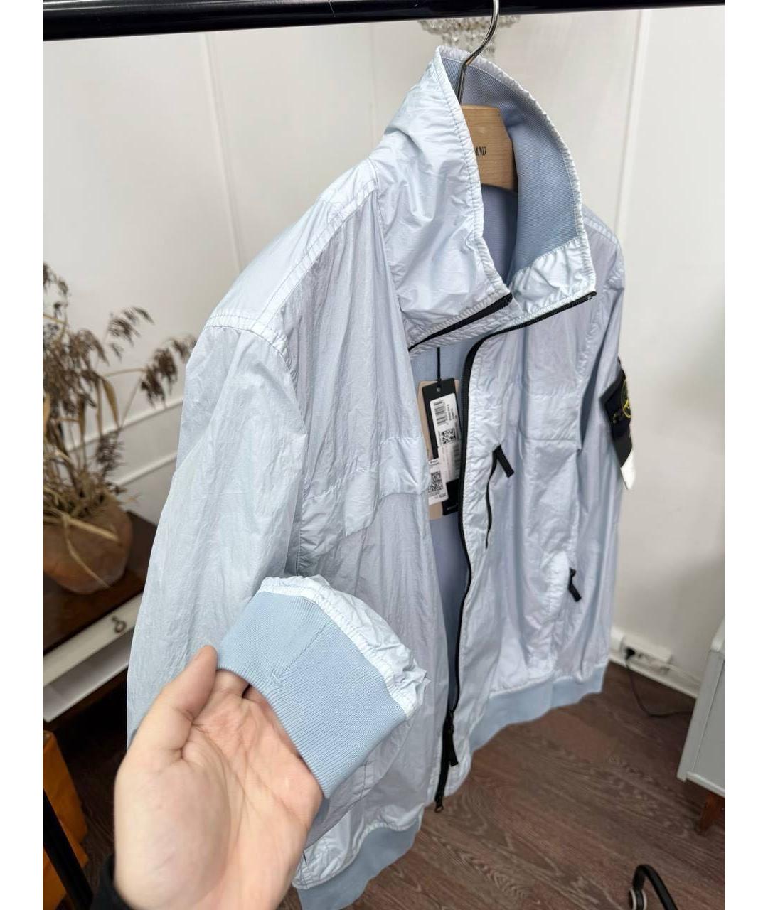 STONE ISLAND Голубая куртка, фото 4
